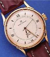 REVUE THOMMEN HERRENARMBANDUHR CRICKET-CLUB, REF.-NR. 4412001, SCHWEIZ UM 1998, METALL HARTVERG., BEIDS. VERGL., BLATT GUILL., VERS.,HANDAUFZUG, ...