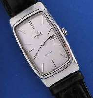 OMEGA HERRENARMBANUHR AUTOMATIK DE VILLE, REF.-NR. ST1560001, SCHWEIZ UM 1973, EDELST.- STüLPGEH., GET. A-WELLE, BEI FERTIGST. WASSER-GESCH., ...