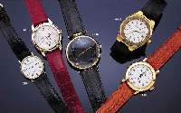 GIRARD PERREGAUX DAMENARMBANDUHR QUARTZ, REF.-NR. 46530J, SCHWEIZ UM 1992, GG 750/000, LEDERB. M. GG 750/000-STIFTSCHL., ORIG.-ETUI, ...