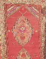 KAZAK,RU?LAND.CA 400 X 136 CM. WOLLE/WOLLE EHZ 4-5.UM 1920.