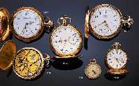 DEUTSCHE PRÄZISIONS UHRENFARBRIK ORIGINAL GLASHÜTTE HERRENTASCHENUHR SAVONETTE, REF.-NR. 209666, DEUTSCHLAND UM 1924, ROSE-G. 585/000, ...