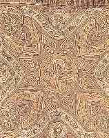 TÜRKISCHES TEXTIL, 84 X 82CM, EHZ 2 SEIDENBESTICKT, UM 1930