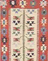KELIM, ANATOLIEN, 177 X 118CM, EHZ 2 WOLLE AUF WOLLE, CA. 30JAHRE