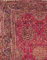SABSEWAR, PERSIEN, 473 X 340CM, EHZ 3-4 FLOR WOLLE, CA.40 JAHRE
