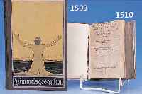 KARL MAY: HIMMELSGEDANKEN, KARL MAY VERLAG RADEBEUL, O.J., 11.-18. TAUSEND, BAND 49 DER GESAMMELTEN WERKE, MIT EX LIBRIS GERHARD BEUGE, ...