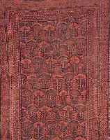 AFGHANE, 338 X 211CM, EHZ 4 WOLLE AUF WOLLE, CA.70 JAHRE