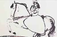 PICASSO, PABLO, 1881-1973, SECHS HELIO- GRAVUREN AUS TOROS ET TOREROS, EDITION CERCLE D'ART, PARIS 1961, JE CA. 36 X 25 CM,PP