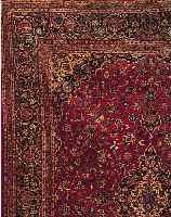 KESCHAN, PERSIEN, 417 X 328CM, EHZ 3 FLOR WOLLE, UM 1950