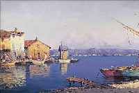 MANAGO, DOMINIQUE, *1902 TUNIS, WAR ALS LANDSCHAFTSMALER IN FRANKREICH TäTIG, STELLTE SEIT 1926 BEI DEN INDEPENDANTS AUS UND WäHLTE SEINE ...