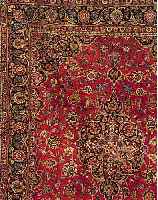 KESCHAN, PERSIEN, 393 X 300CM, EHZ 4-5 FLOR WOLLE, CA.40 JAHRE