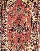 DARJASIN,PERSIEN CA 210 X 130 CM. .FLOR WOLLEEHZ 3.CA 40 JAHRE.