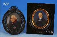 MINIATURMALEREI, DEUTSCH, UM 1800, PORTRäT EINES äLTEREN MANNES, GOUACHE AUF ELFENBEIN, UNSIGN., IM OVAL CA. 7,5 X 6,5 CM, R.