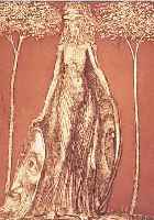 FUCHS, ERNST, PROF., GEB. 1930 WIEN, FLORA OKULI, RADIERUNG, HANDSIGN. UND NUM. 6688, CA. 24 X 16,5 CM