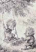 WEBER, A.PAUL, 1893 ARNSTADT-1980 SCHRETSTAKEN SCHAUKEL, LITHOGRAPHIE, HANDMONOGR., CA. 31,5 X 23,5 CM