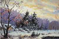 FERDINAND, JEAN, BELGISCHER MALER, 20. JH., WINTERLANDSCHAFT MIT FASANEN, ÖL/LWD, RE. U. SIGN., CA. 70 X 100 CM, R.