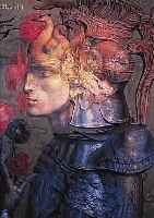 FUCHS, ERNST, PROF., GEB. 1930 WIEN, ZWEI FARBOFFSETS: LOHENGRIN UND FLORA, EINES HANDSIGN., CA. 48 X 35 BZW. 57 X 42 CM, BEIDE IM PP