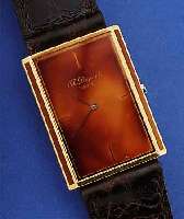 DUPONT HERRENARMBANDUHR, SCHWEIZ/FRANKREICH UM 1990, METALL HARTVERG., TEILW. CHINALACK, ORIG.-LEDERB., HIGH-TECH-QUARTZW., MINERAL- FLACHGL., ...