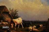 SCHEURER, OTTO, MüNCHEN, 1862-1934, HIER: REHWILD IN AUENLANDSCHAFT MIT VöGELN, ELEGANTE FREILICHTMALEREI VON HOHER QUALITäT, VIRTUOSE ...