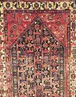 ALIGUDARZ, PERSIEN, 294 X 164CM, EHZ 2 FLOR WOLLE, CA.40 JAHRE