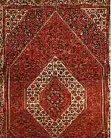 BIDJAR, PERSIEN, 181 X 110CM, EHZ 3 FLOR WOLLE, CA.10 JAHRE