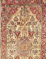 SAROGH, PERSIEN, 245 X 135CM, EHZ 3 FLOR WOLLE, CA.30 JAHRE