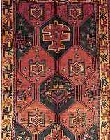 KHORAMABAD, PERSIEN, 229 X 132CM, EHZ 3 FLOR WOLLE, CA.60 JAHRE