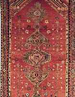ALIGUDARZ, PERSIEN, 225 X 130CM, EHZ 3 FLOR WOLLE, CA.50 JAHRE