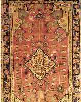 ARMANIBAFT, PERSIEN, 230 X 135CM, EHZ 2 FLOR WOLLE, CA.50 JAHRE