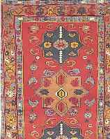 SHIRWAN, RUSSLAND, 153 X 107CM, EHZ 3 WOLLE AUF WOLLE, UM 1910