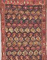 MALAYER, PERSIEN, 90 X 70CM, EHZ 4 FLOR WOLLE, UM 1930