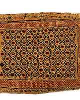 GASHGAI TASCHE, PERSIEN, 41 X 33CM, EHZ 3 WOLLE AUF WOLLE, UM 1930