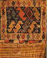 SHASAWAN SATTELTASCHE, 116 X 54CM, EHZ 4-5 WOLLE AUF WOLLE, UM 1880