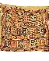 KAUKASISCHE SUMAKH TASCHE, 61 X 57CM, EHZ 3WOLLE AUF WOLLE, UM 1910