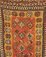 GASHGAI-KELIM, PERSIEN, 283 X 114CM, EHZ 3 WOLLE AUF WOLLE, UM 1910