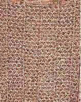 SHASAWAN, STICKEREI, 175 X 138CM, EHZ 3 UM 1925