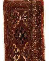 TSCHAUDOR, PERSIEN, 140 X 37CM, EHZ 2 WOLLE AUF WOLLE, UM 1940