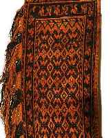ERSARI, RUSSLAND, 100 X 38CM, EHZ 2 WOLLE AUF WOLLE, UM 1910