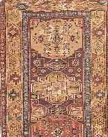KARABAGH, RUSSLAND, 245 X 110CM, EHZ 4 WOLLE AUF WOLLE, UM 1900