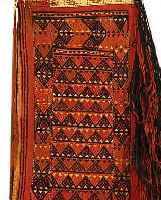 ERSARI TORBA, 108 X 33CM, EHZ 2 WOLLE AUF WOLLE, UM 1920