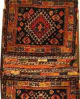 GASHGAI DOPPELTASCHE, 106 X 58CM, EHZ 2 WOLLE AUF WOLLE, UM 1920