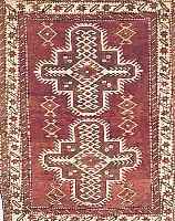 KARS, TÜRKEI, 175 X 140CM, EHZ 3 WOLLE AUF WOLLE, CA.40 JAHRE