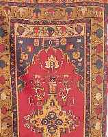 KONJA, TÜRKEI, 260 X 123CM, EHZ 3 WOLLE AUF WOLLE, CA.30 JAHRE