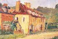 LEMMERS, GEORGE, *1871 ANTWERPEN - 1944, SCHüLER DER BRüSSELER AKADEMIE, WAR ALS BILDHAUER, PORTRäT- UND LANDSCHAFTSMALER IN BRüSSEL ...