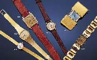 ROLEX DAMENGOLDBANDUHR PRECISION, REF.-NR. 3216, SCHWEIZ UM 1972, GG 750/000 INCL. GG- MILANAISEBAND, SAPHIRFLACHGL., BODEN GEDR., MATT. BLATT ...
