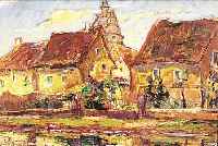 MARDNER-KLAAS, MIEZE, *1884, WIRKTE IN DORT-MUND, STUDIERTE IN DüSSELDORF, MüNCHEN UND IN DER SCHWEIZ, SCHUF WESTFäLISCHE LAND- ...