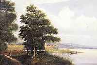 PAULY, FRANZ, *1837 ALDEGUND A. D. MOSEL - 1913 DüSSELDORF, SCHüLER DER DüSSELDORFER AKADEMIE, MALTE LANDSCHAFTEN VOM RHEIN, DER MOSEL ...