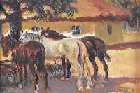 SCHELOUMOFF, AFANASIJ, *1892 KAMENEZ-PODOLSK (UKRAINE) - 1983 STARN- BERG, STUD. AN DER KUNSTSCHULE ODESSA UND DER KAISERL. ...