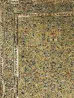 KESCHAN, PERSIEN, 348 X 244CM, EHZ 3 FLOR WOLLE, CA.40 JAHRE