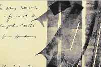 HARTUNG, HANS, *1904 LEIPZIG - 1989 ANTIBES, EINE LITHOGRAPHIE, RE. U. IM STEIN SIGN., SOWIE LINKS GEDRUCKTE WIDMUNG MIT SIGN., INFORMELLE ...