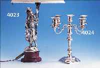 5-ARMIGER KERZENLEUCHTER, TIFFANY & CO., 925ER SILBER, HERGEST. ENDE 60ER JAHRE IN BIR-MINGHAM, FUß GEFüLLT, ALLE TEILE SIGN., MEHR- STUFIG, ...